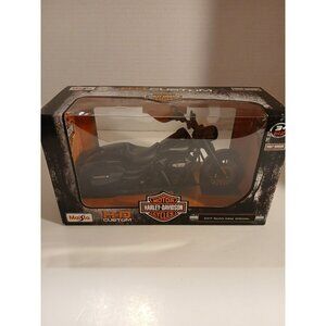 2017 Harley-Davidson King Road Special Black 1/12 Maisto T12